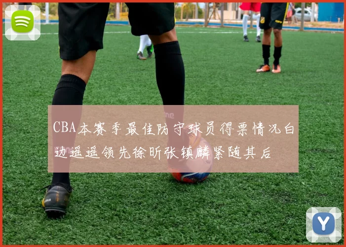 CBA本赛季最佳防守球员得票情况白边遥遥领先徐昕张镇麟紧随其后